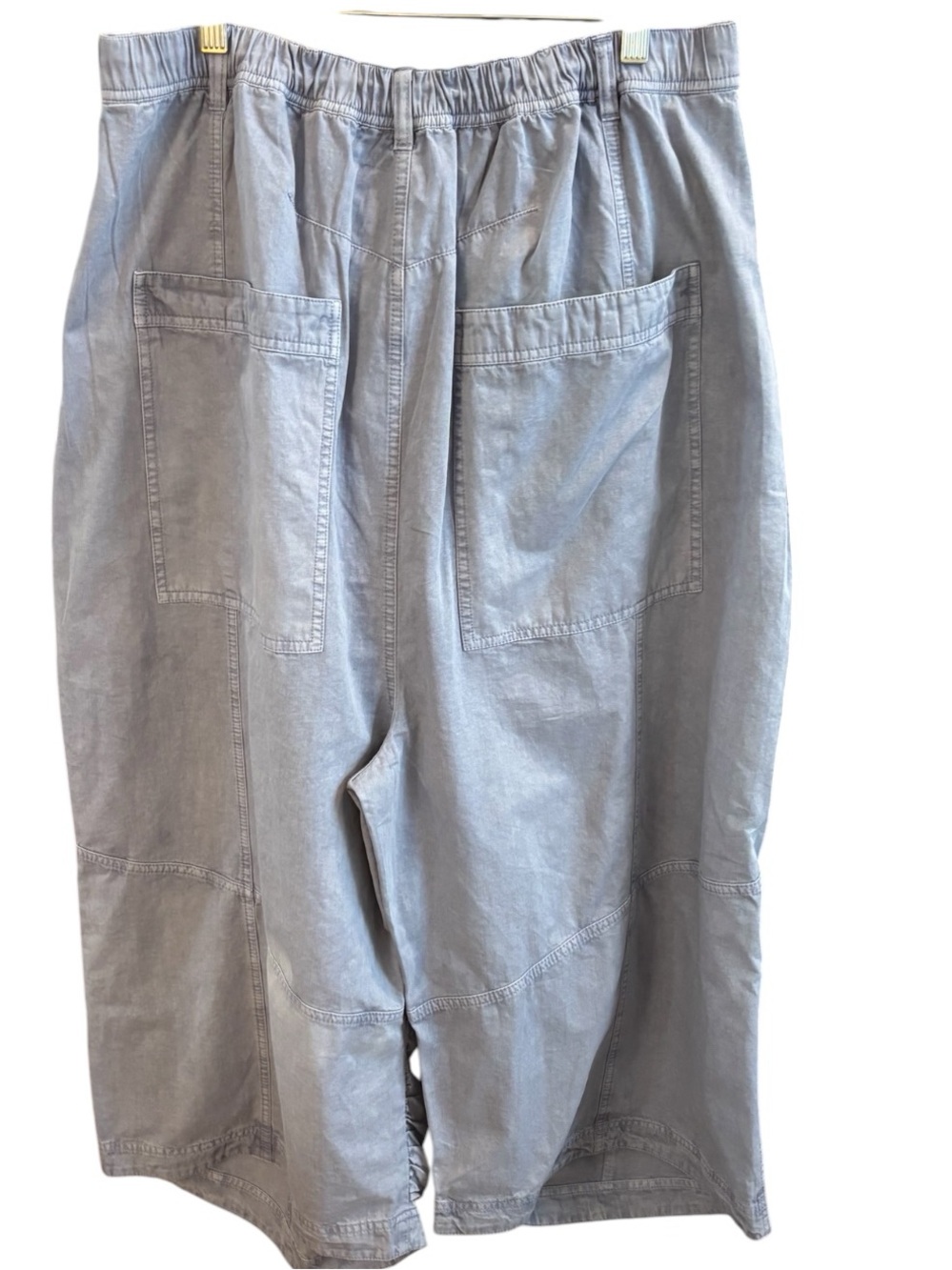 We The Free endless night harem Lavender Wide-Leg Cropped Pant current, sold out - Picture 7 of 12